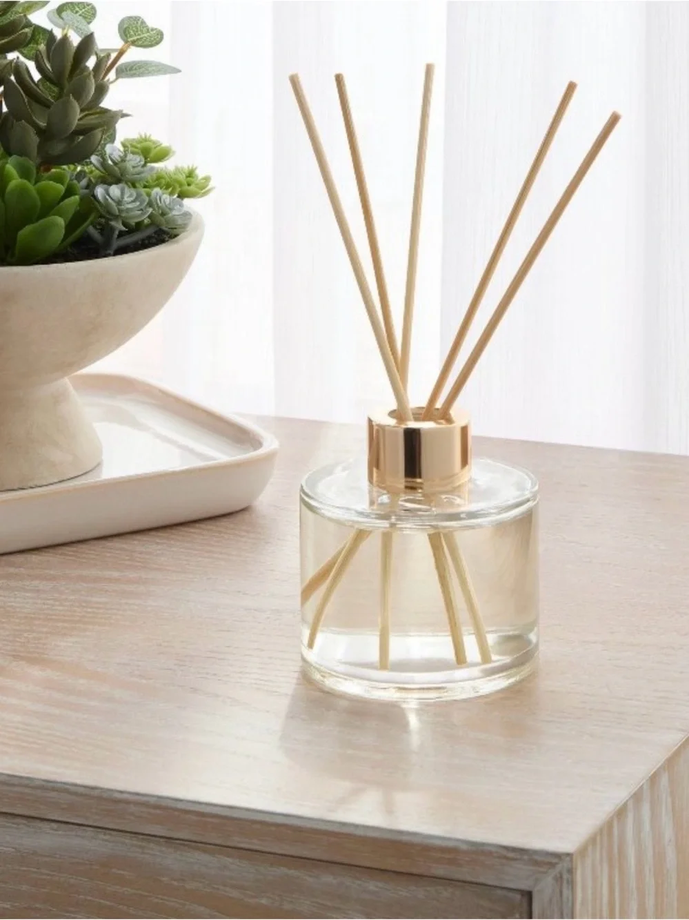 Threshold NWT Pink Champagne Sparkling Citrus/White Grape Reed Diffuser 5 Reeds
